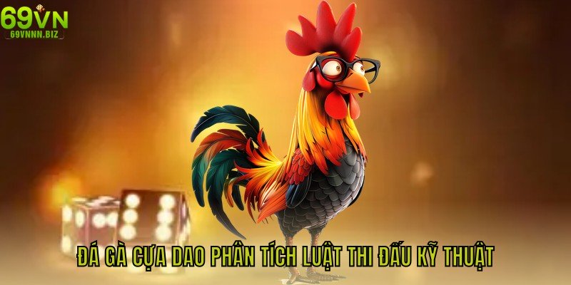 Đá Gà Cựa Dao Phân Tích Luật Thi Đấu Kỹ Thuật Chuẩn 2025